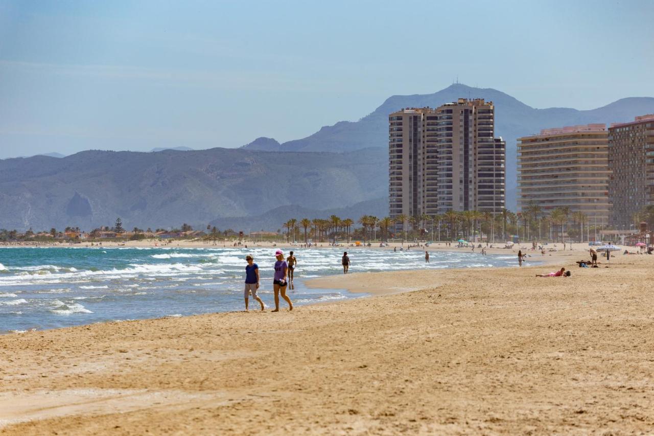 Florazar Apartment Cullera Beachfront Eksteriør bilde